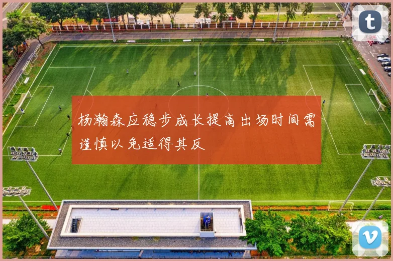 杨瀚森应稳步成长提高出场时间需谨慎以免适得其反